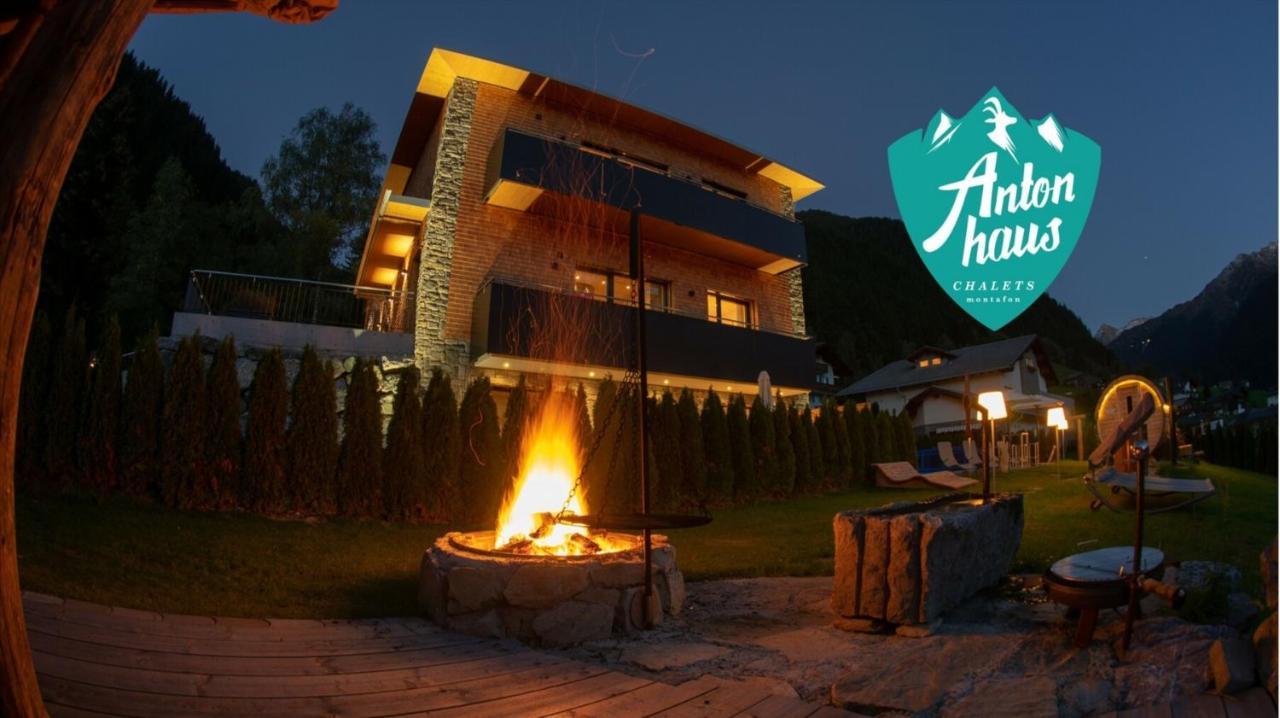 Chalet Appartement Antonhaus E-Ladestation Gaschurn Exterior foto