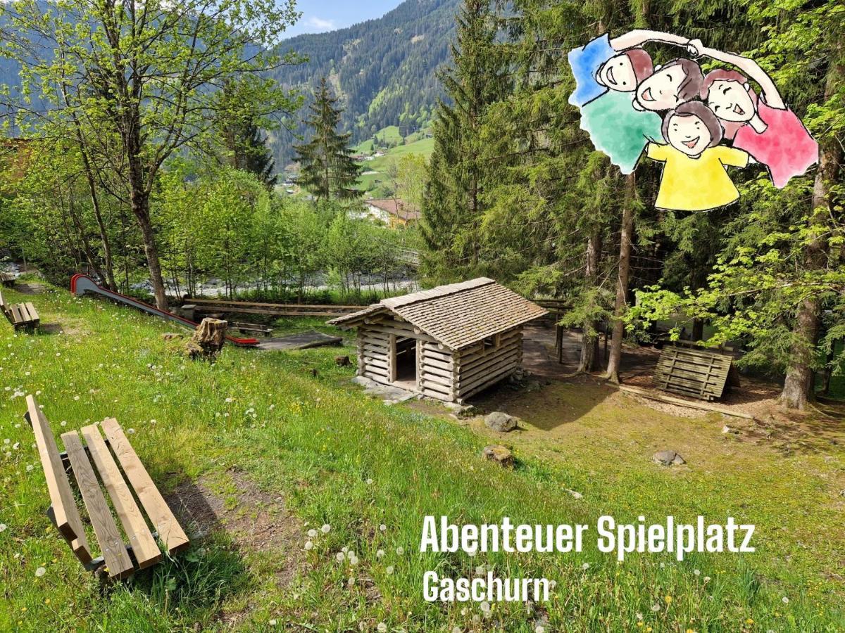 Chalet Appartement Antonhaus E-Ladestation Gaschurn Exterior foto