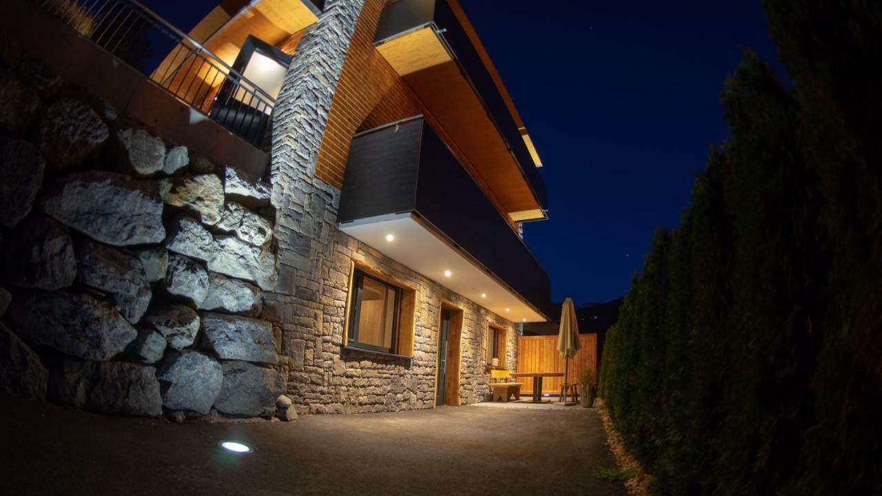 Chalet Appartement Antonhaus E-Ladestation Gaschurn Exterior foto