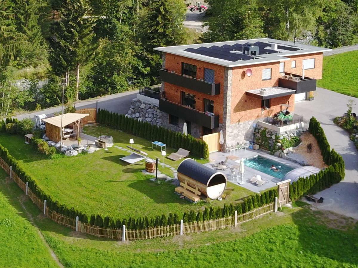 Chalet Appartement Antonhaus E-Ladestation Gaschurn Exterior foto