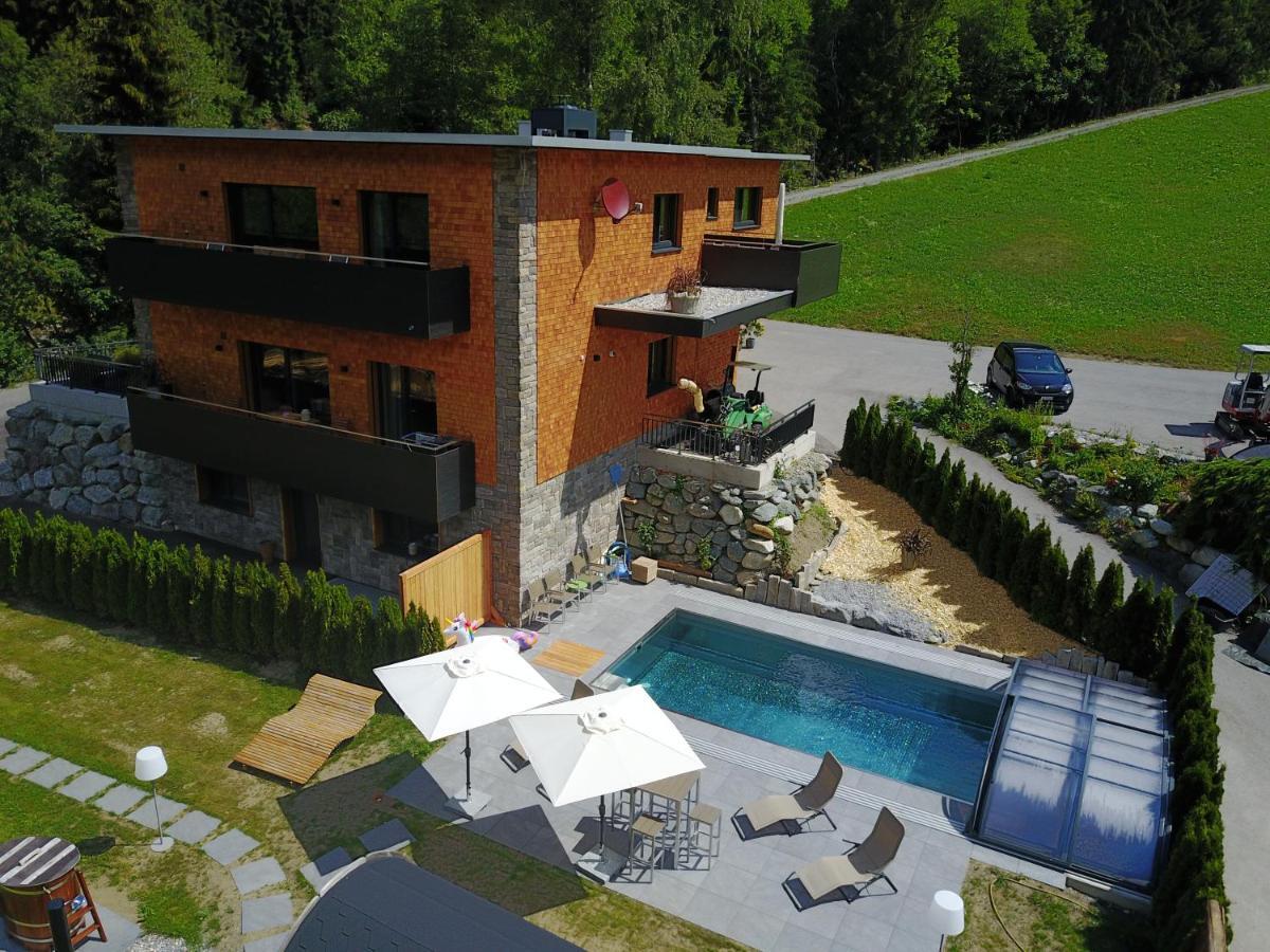 Chalet Appartement Antonhaus E-Ladestation Gaschurn Exterior foto